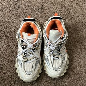 Balenciaga Track White orange